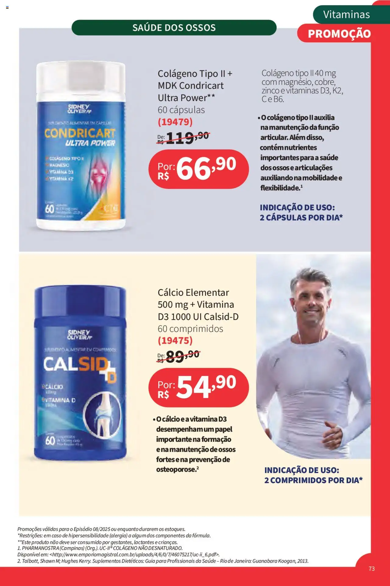 Jequiti Folheto - válido de 02.06.2025 | Página: 73 | Produtos: Colágeno, Cálcio, Suplementos