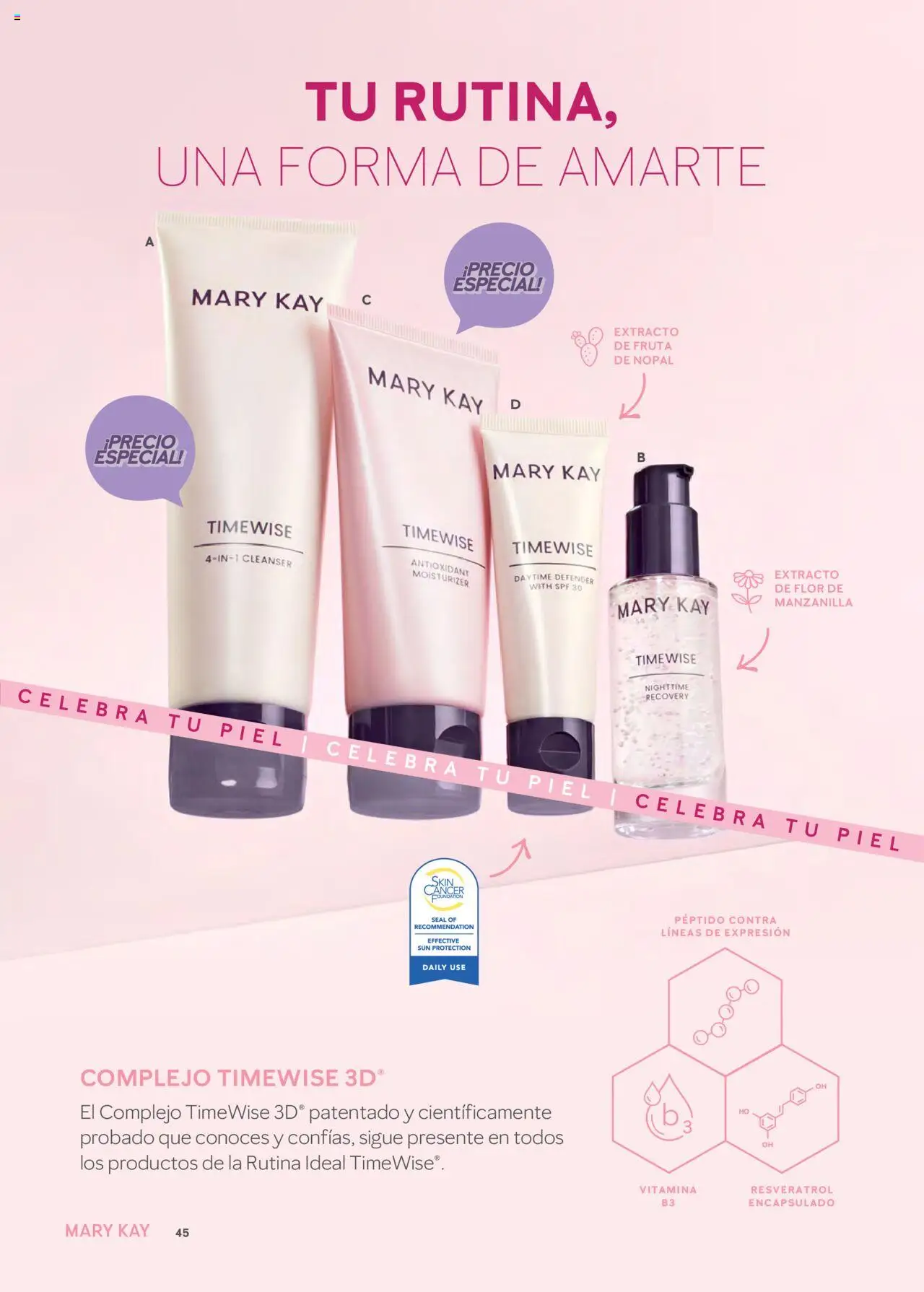 Nuevas ofertas de Mary Kay válidas en toda la República Mexicana desde el 01.07.2025. ¡Encuentra las mejores ofertas en Mary Kay catálogo! | Página: 45