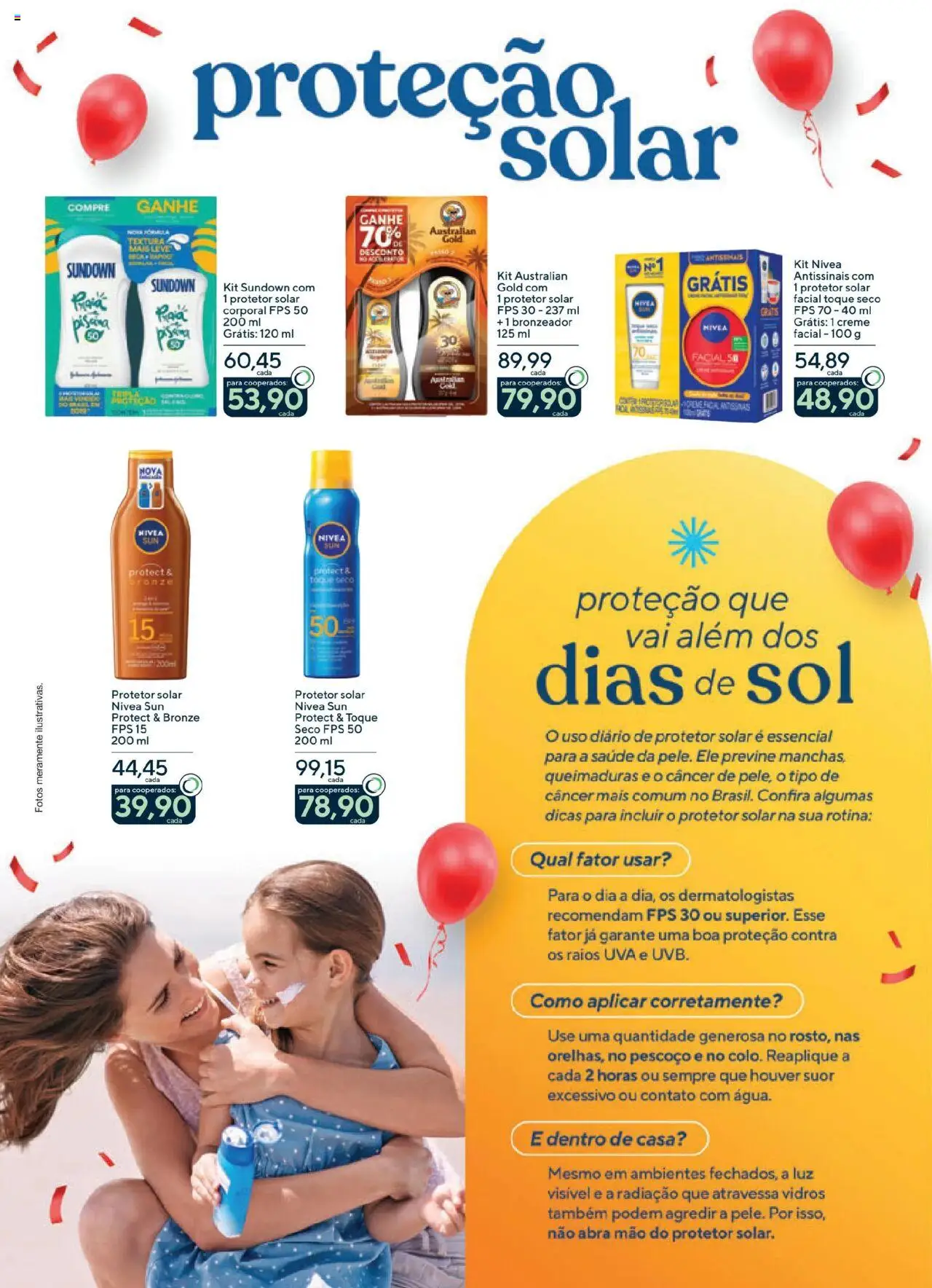 Coop Folheto - válido de 03.10.2025 | Página: 6 | Produtos: Bronzeador, Protetor solar, Creme, Protetor solar facial