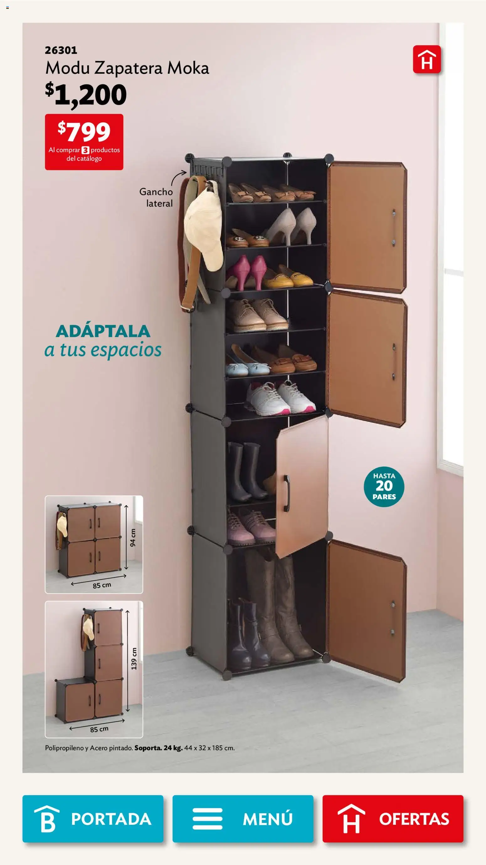 Nuevas ofertas de Betterware válidas en toda la República Mexicana desde el 02.03.2026. ¡Encuentra las mejores ofertas en Betterware campaña 3 2026! | Página: 12