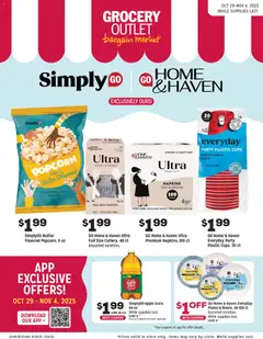 Preview of Grocery Outlet weekly ads valid from 29.10.2025
