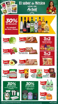 Vista previa de Arteli - Folleto El Sabor de México, nuevo folleto de la tienda, válido en México a partir del 12.09.2025
