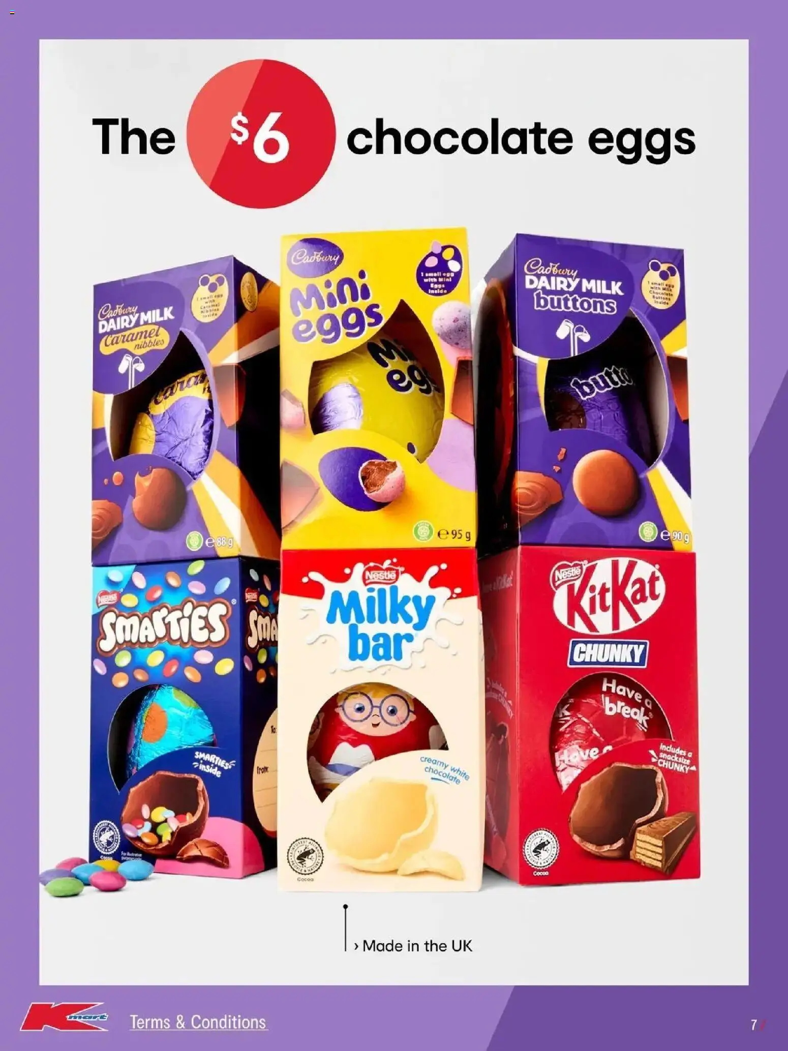 Kmart catalogue - valid from 26.03.2026 | Page: 7 | Products: Cocoa, Milk, Dairy, Chocolate