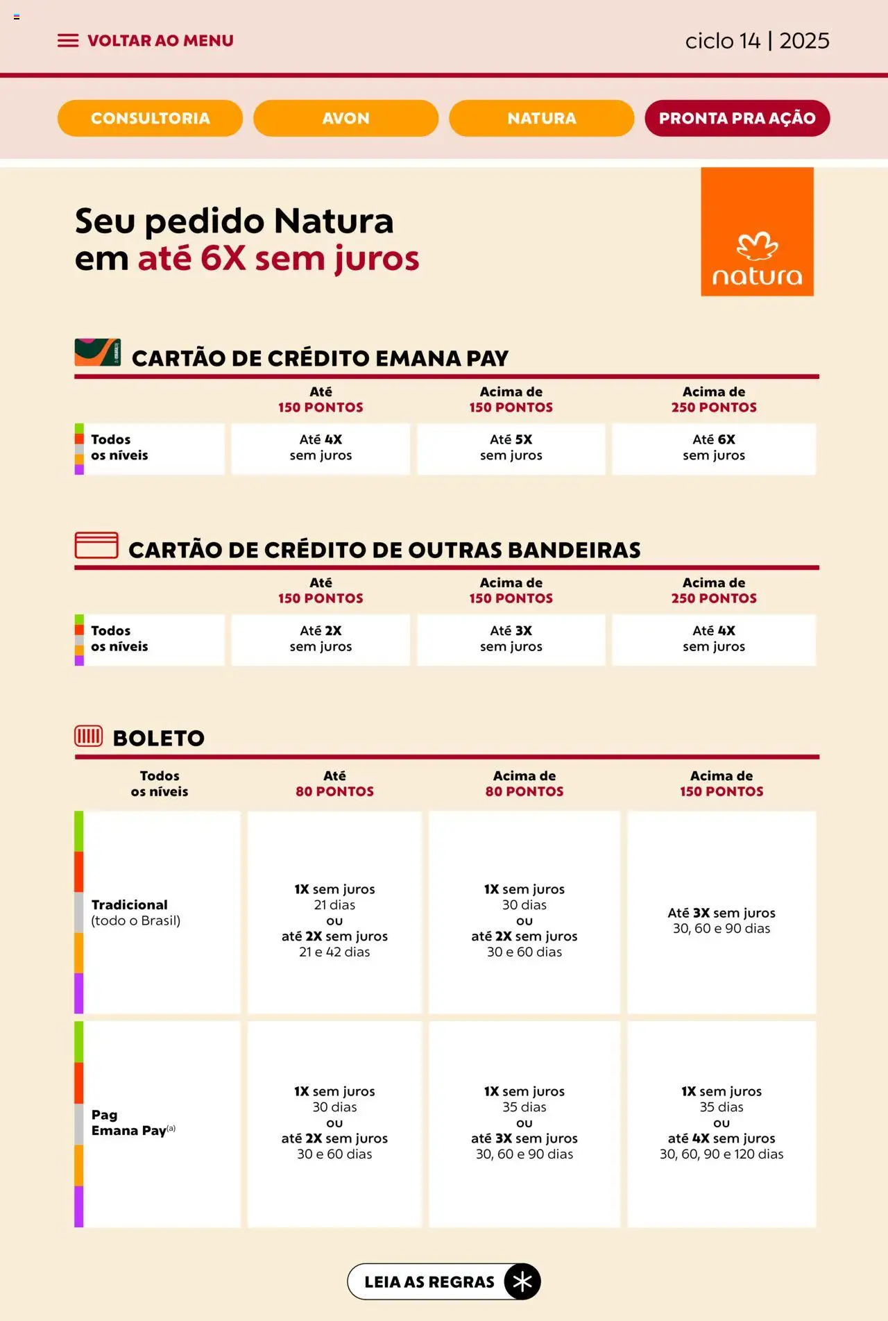 Avon Folheto - válido de 13.08.2025 | Página: 50