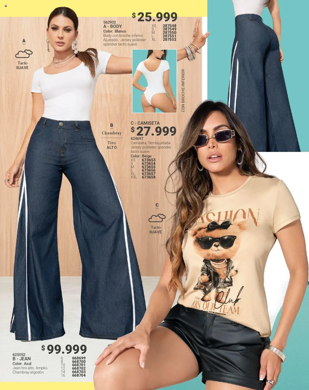 Carmel revista - valida desde el 28.07.2025 | Página: 62 | Productos: Body, Jean, Camiseta