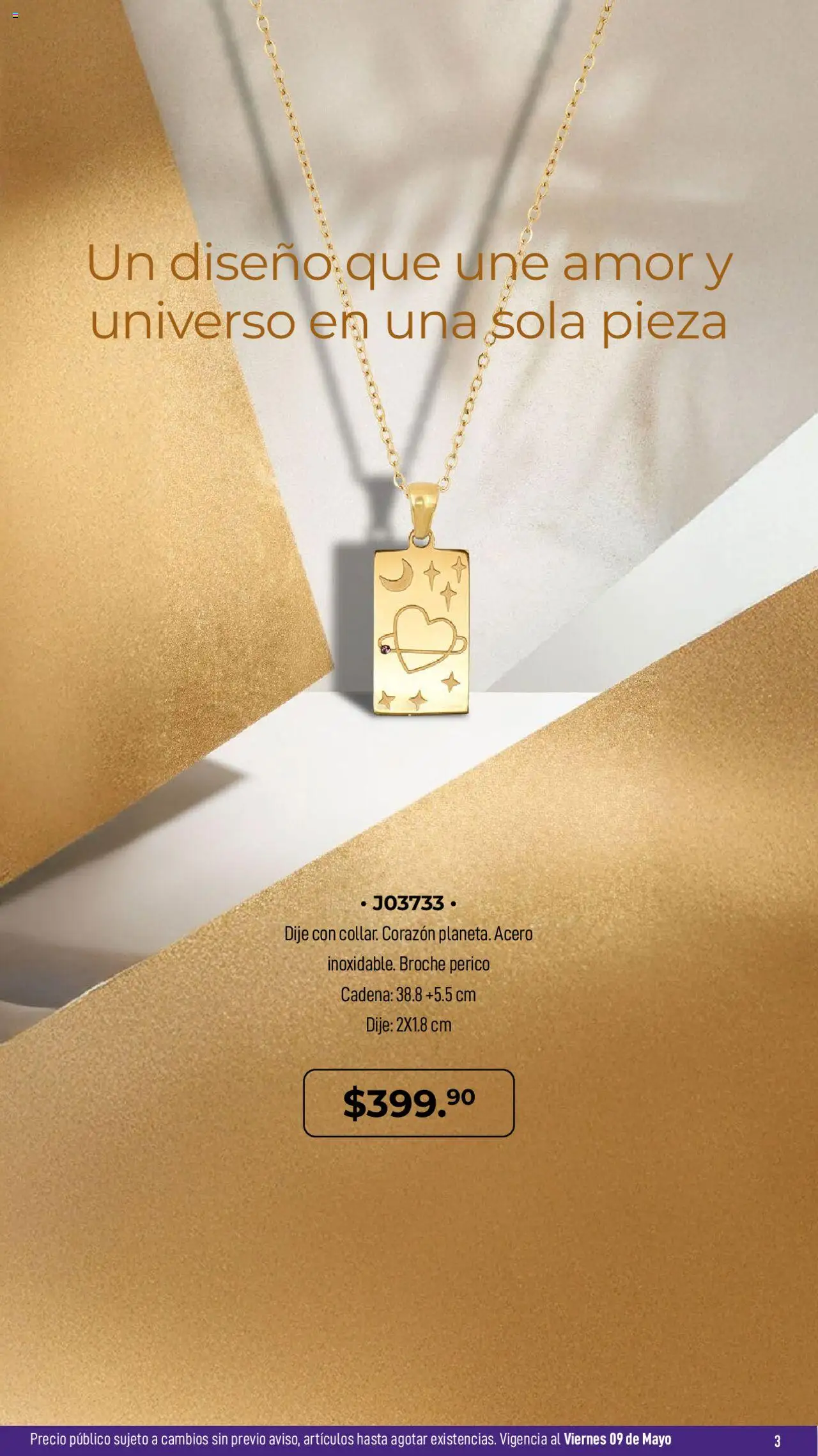 Nuevas ofertas de Home Interiors válidas en toda la República Mexicana desde el 28.04.2025. ¡Encuentra las mejores ofertas en Home Interiors catálogo Victoria Zolassi! | Página: 3 | Productos: Dije, Cadena