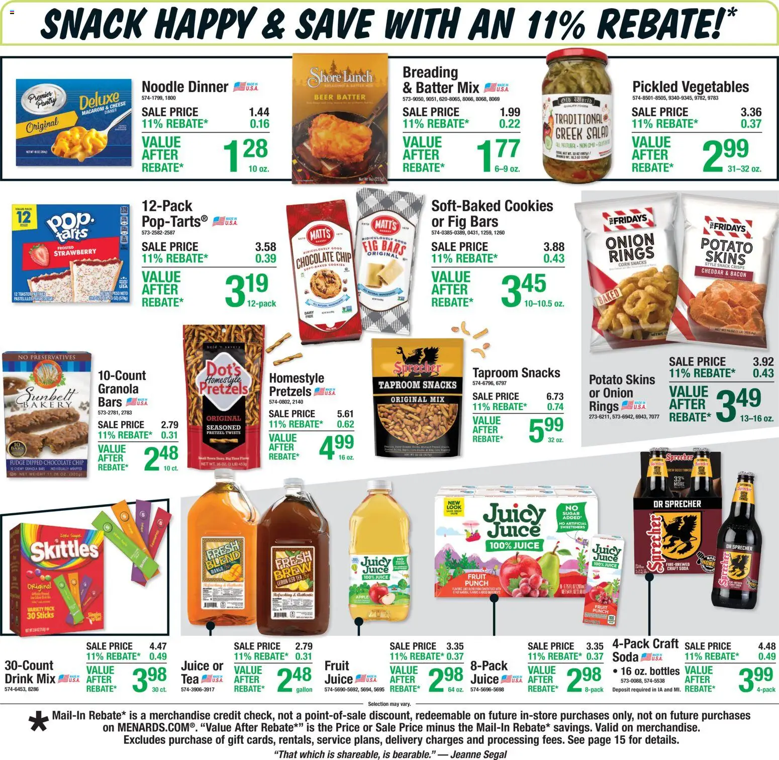 The new Menards flyer is now online. See all April offers on your mobile and save! | United States