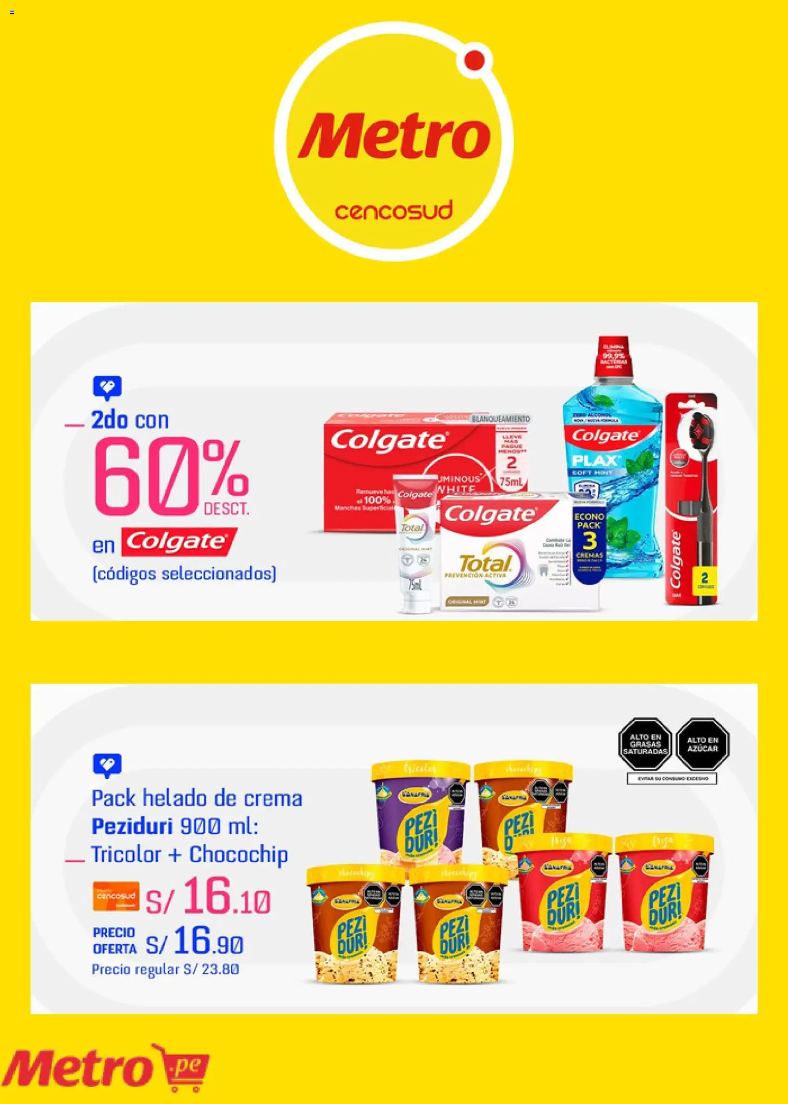 Catálogo Metro válido desde 20.04.2026 | Página: 6 | Productos: Crema, Helado