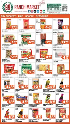 Preview of 99 Ranch Market weekly ads valid from 05.09.2025