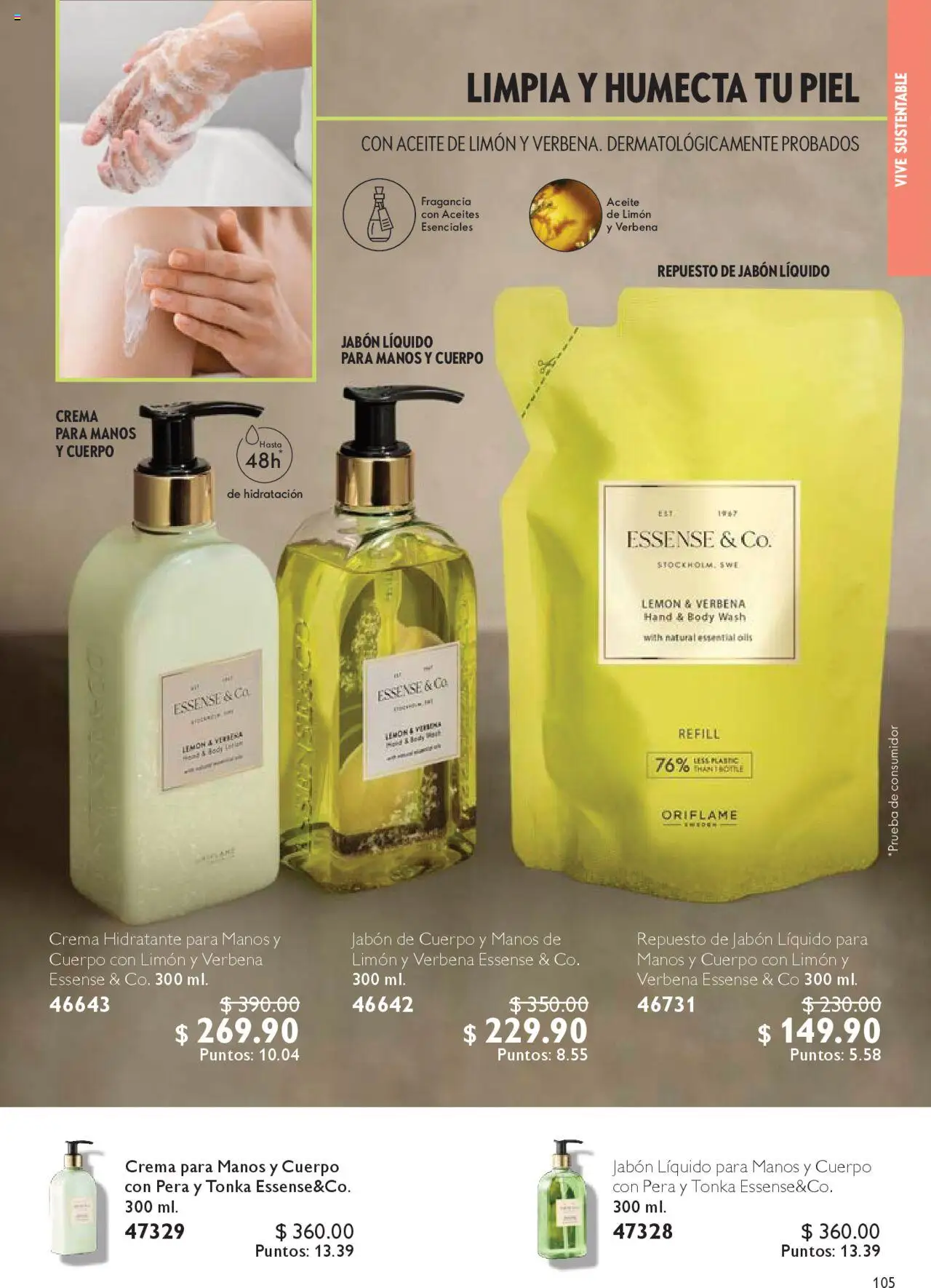 Nuevas ofertas de Oriflame válidas en toda la República Mexicana desde el 13.09.2025. ¡Encuentra las mejores ofertas en Oriflame - Campaña 13 2025! | Página: 105
