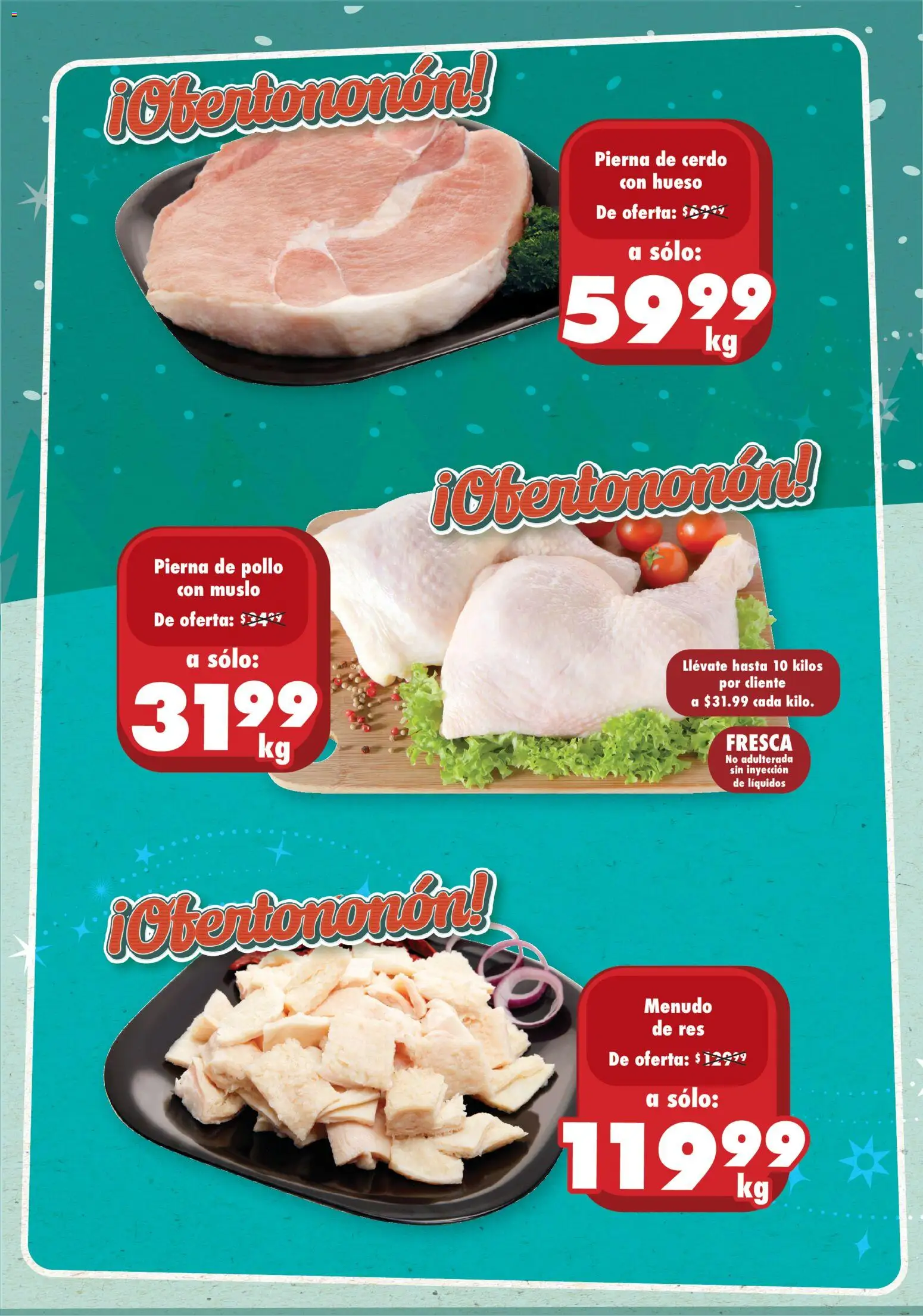 Nuevas ofertas de S-Mart válidas en toda la República Mexicana desde el 05.12.2025. ¡Encuentra las mejores ofertas en S-Mart folleto Ofertas de Feria Chihuahua! | Página: 1 | Productos: Pollo, Cerdo, Res