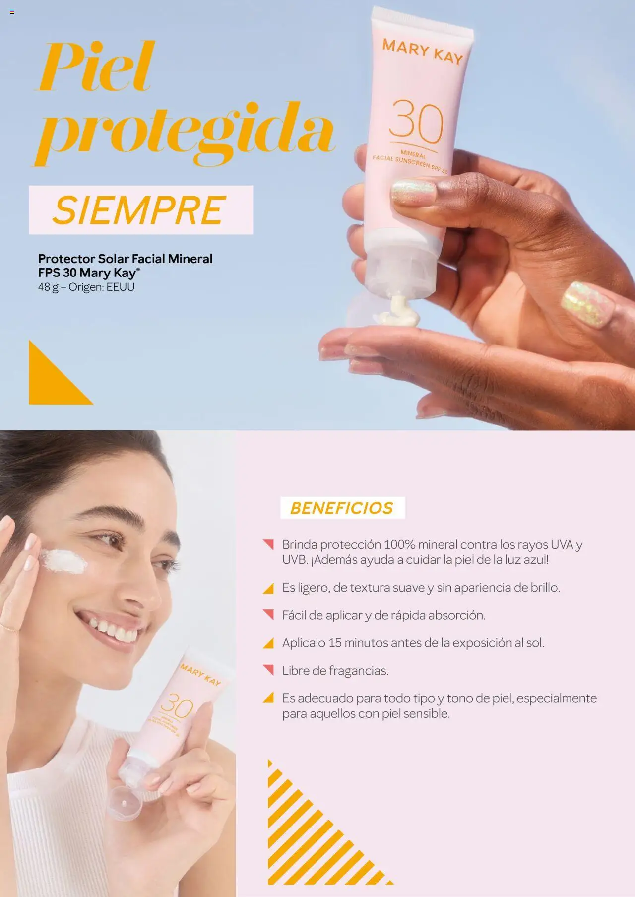 Mary Kay Protector Solar Mary Kay para rostro y cuerpo FPS 50+ │ válido desde el 06.08.2025 | Página: 24 | Productos: Protector solar, Uva