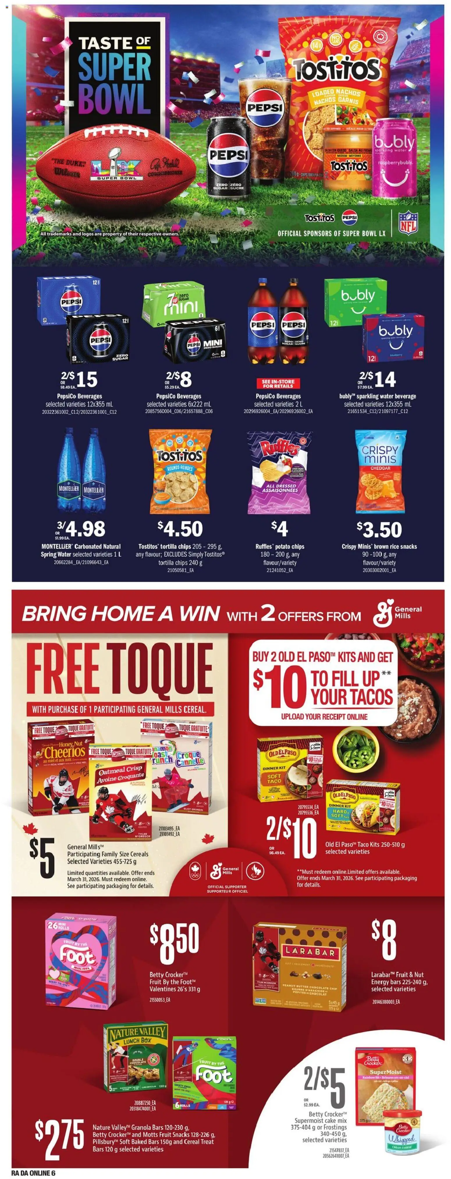 Atlantic Superstore flyer valid from 15.01.2026 | Page: 19 | Products: Rice, Cream, Butter, Chocolate