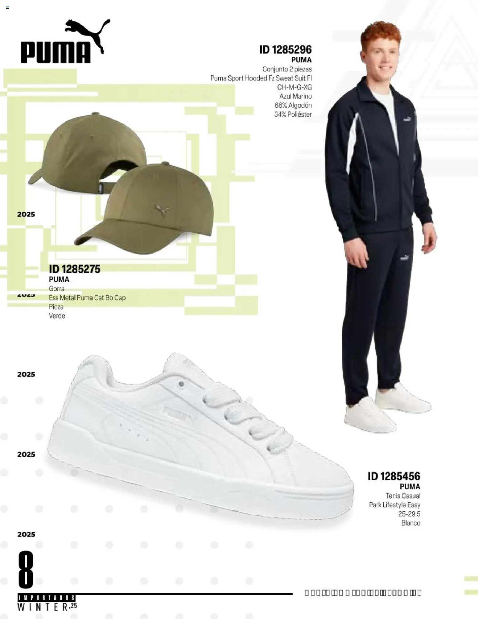 Nuevas ofertas de Price Shoes válidas en toda la República Mexicana desde el 11.11.2025. ¡Encuentra las mejores ofertas en Price Shoes catálogo Importados Winter 2025  ! | Página: 8 | Productos: Tenis, Gorra, Algodón, Conjunto