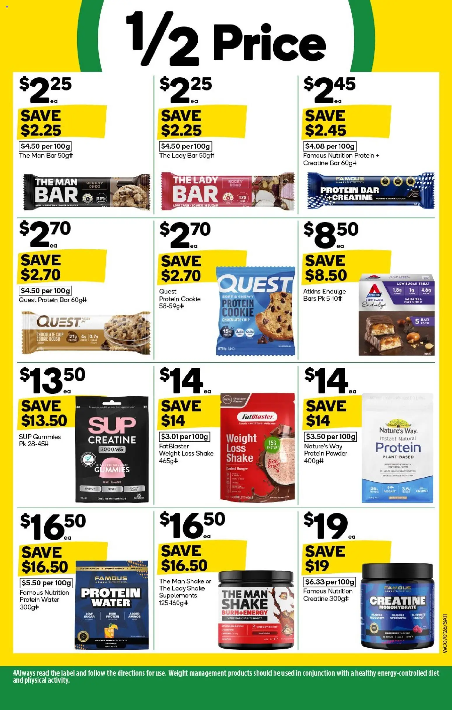Woolworths catalogue - valid from 07.01.2026 | Page: 11 | Products: Powder, Chocolate, Weight loss, Weight