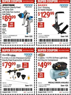 Harbor Freight Dollar Days - valid from 02.09.2025 | Page: 2 | Products: Compressor, Gun, Fan