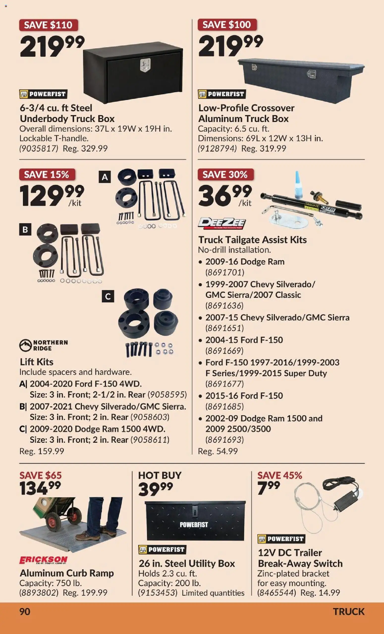 Princess Auto flyer valid from 24.03.2026 | Page: 98 | Products: Ridge, Box