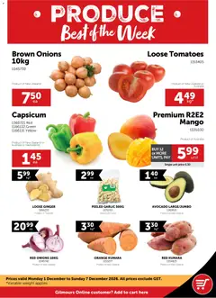 Gilmours catalogue preview  - valid from 01.12.2025