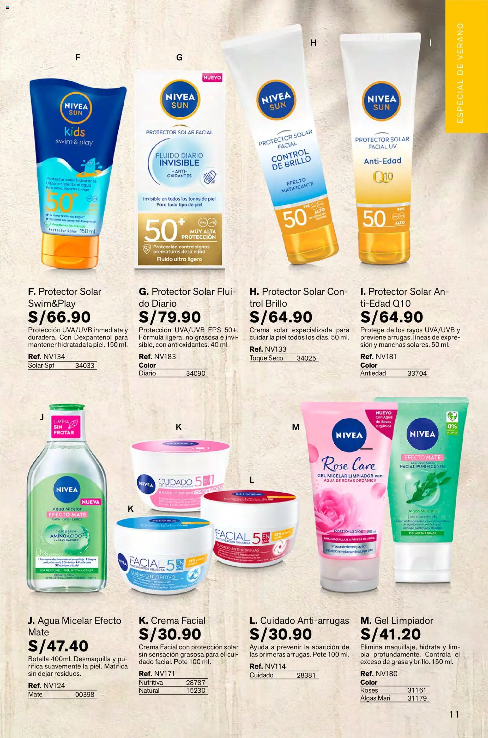 Catálogo Leonisa válido desde 26.12.2025 | Página: 11 | Productos: Protector solar, Crema, Maquillaje