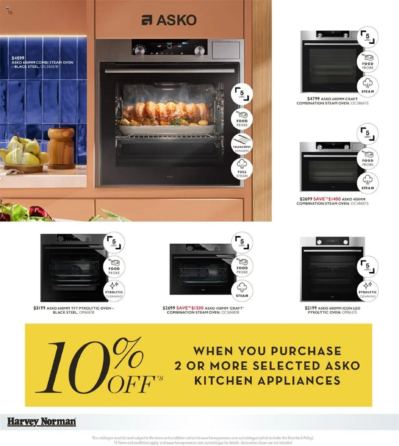 Harvey Norman catalogue - valid from 10.10.2025 | Page: 16 | Products: Accessories, Oven