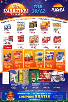 Encarte Assaí Atacadista - PA - Pré-Visualização do folheto da loja Assaí Atacadista, válido de 29.12.2025