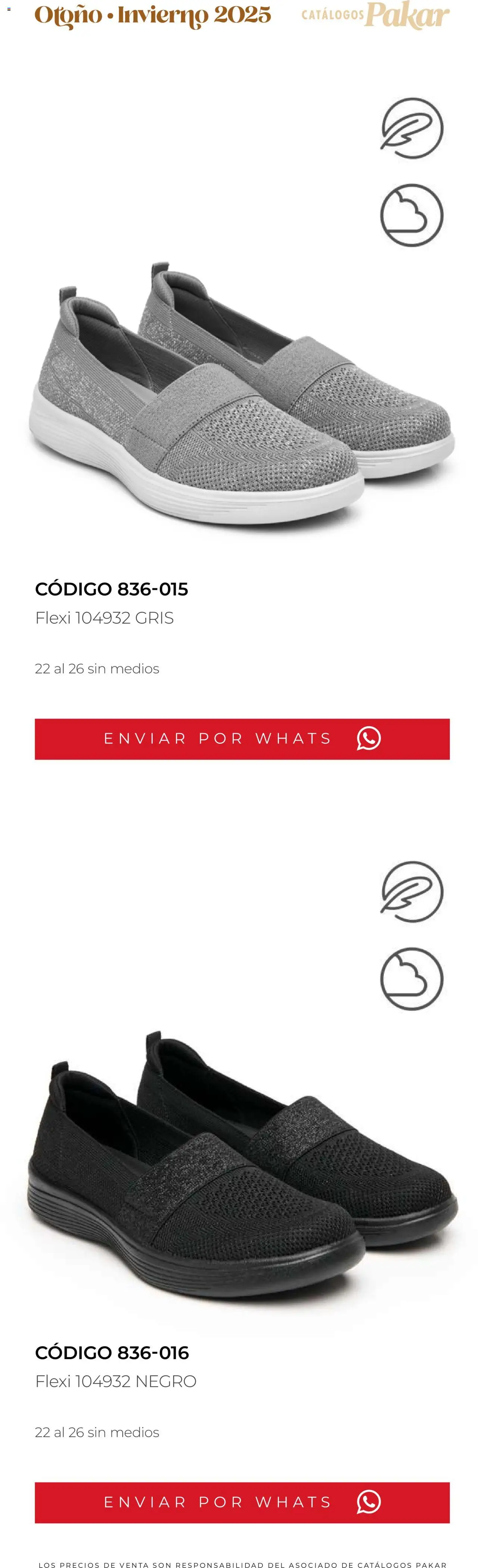 Nuevas ofertas de SC Pakar válidas en toda la República Mexicana desde el 10.10.2025. ¡Encuentra las mejores ofertas en SC Pakar - Catálogo Flexi otoño / invierno! | Página: 148