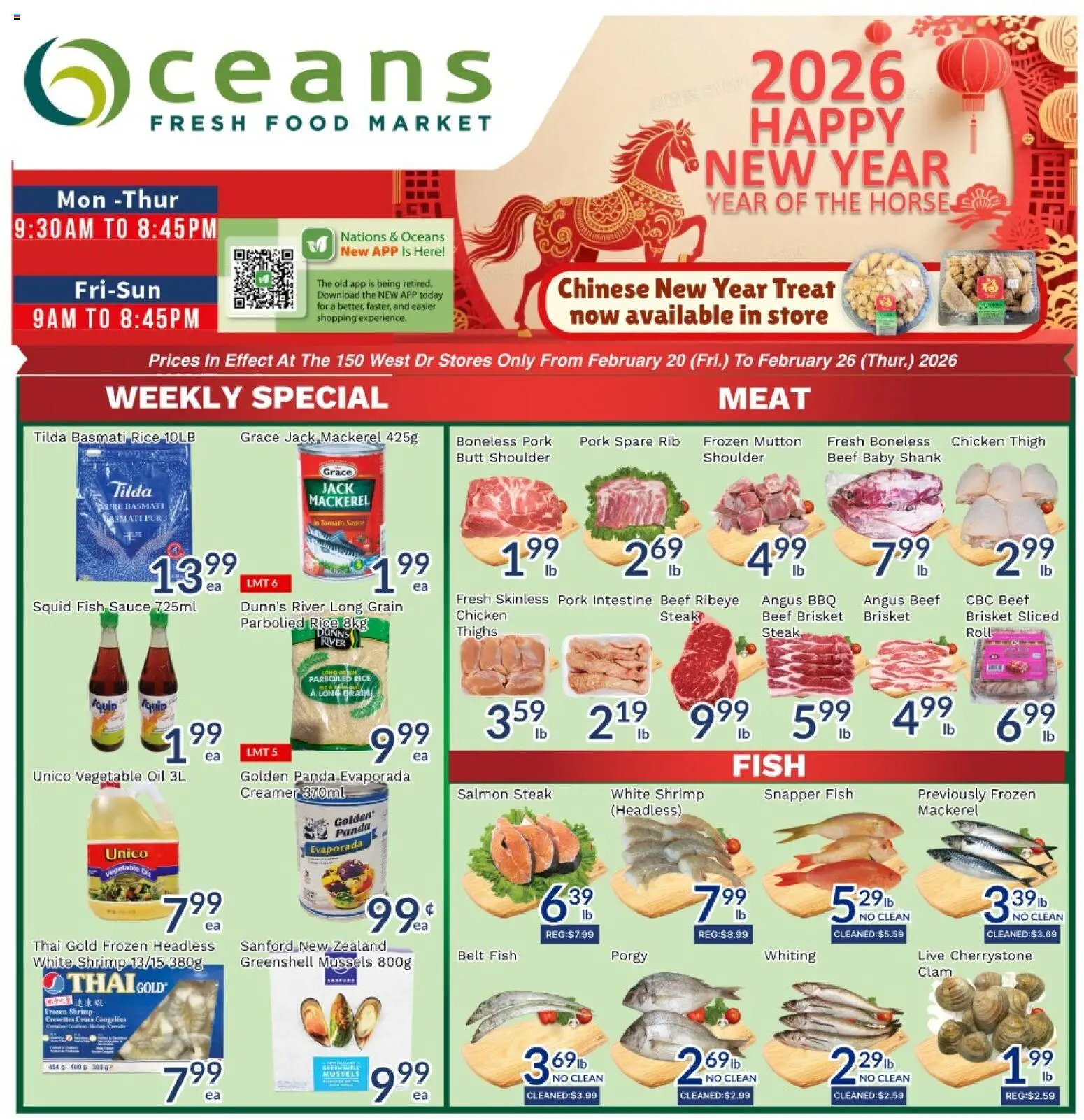 Oceans flyer valid from 20.02.2026 | Page: 1