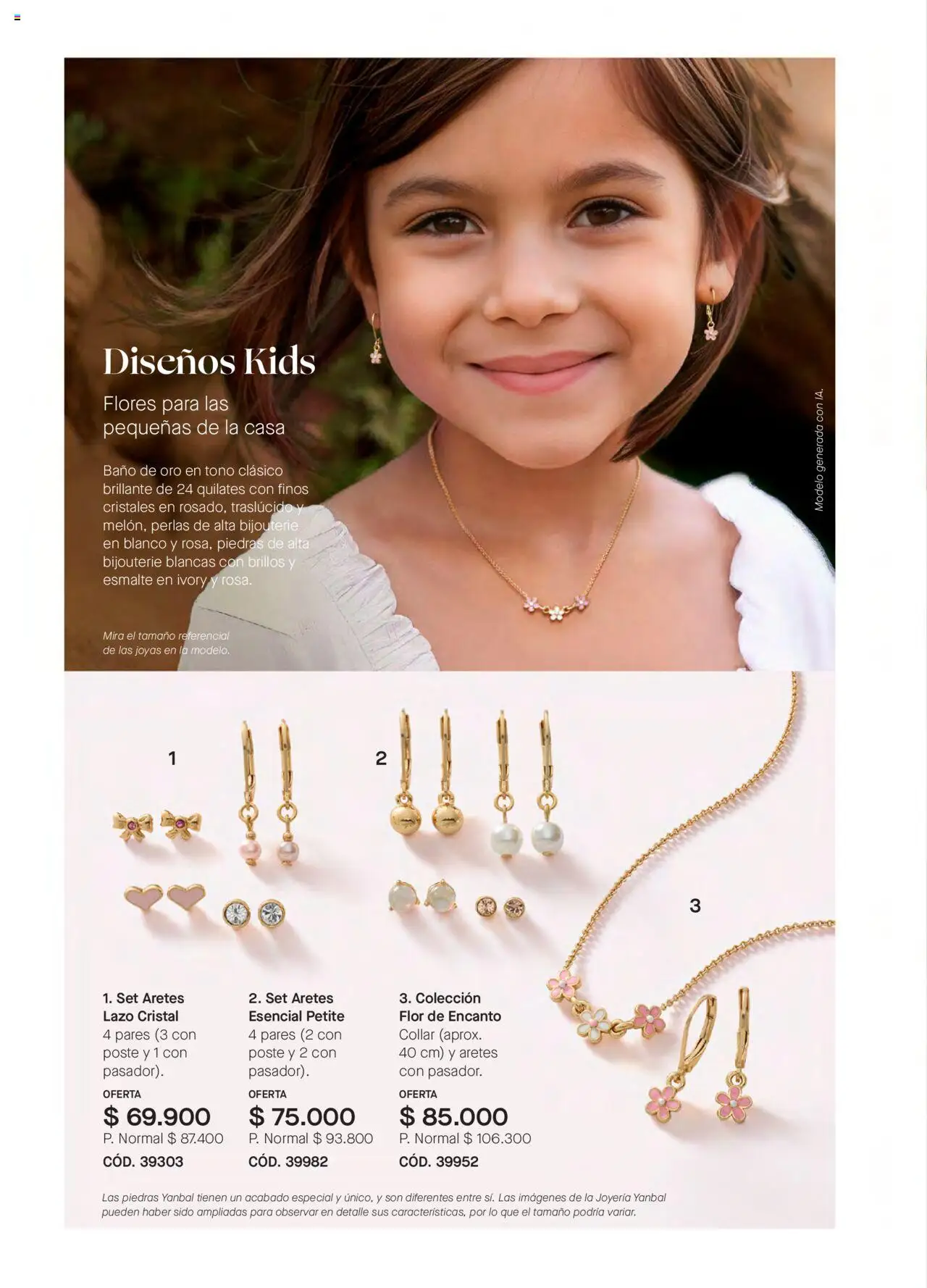 Yanbal revista - valida desde el 24.05.2025 | Página: 120 | Productos: Aretes, Baño, Collar