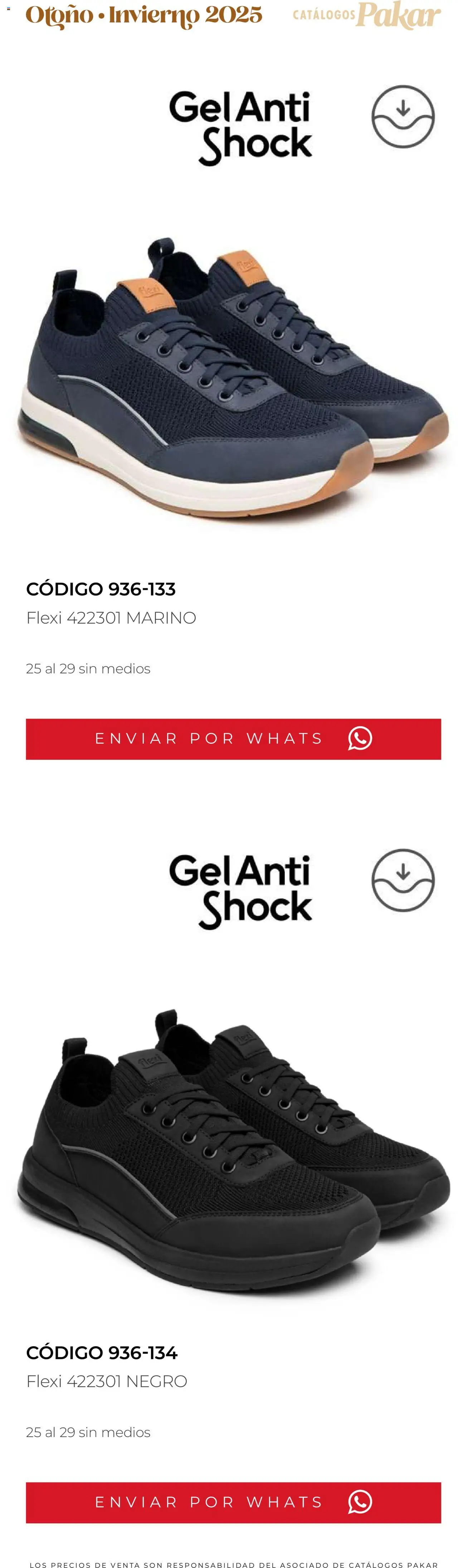 Nuevas ofertas de SC Pakar válidas en toda la República Mexicana desde el 10.10.2025. ¡Encuentra las mejores ofertas en SC Pakar - Catálogo Flexi otoño / invierno! | Página: 288