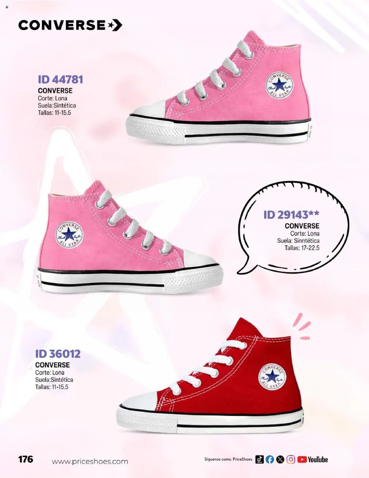 Nuevas ofertas de Price Shoes válidas en toda la República Mexicana desde el 23.04.2025. ¡Encuentra las mejores ofertas en Price Shoes catálogo Kids! | Página: 176 | Productos: Lona