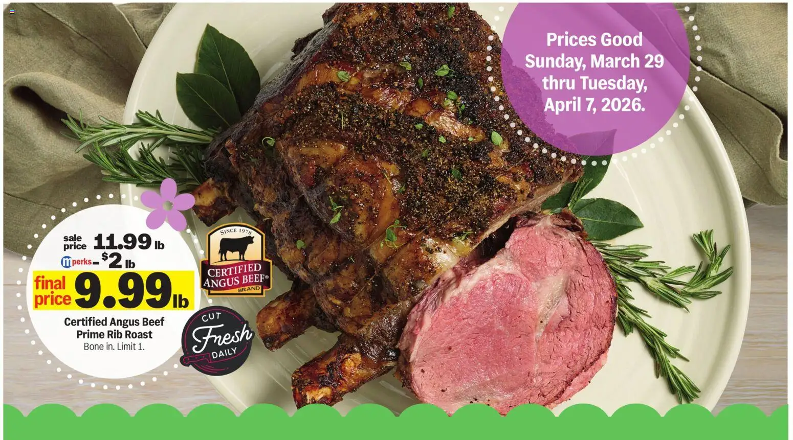 Meijer Weekly Ad - MI - valid from 25.03.2026 | Page: 2 | Products: Beef