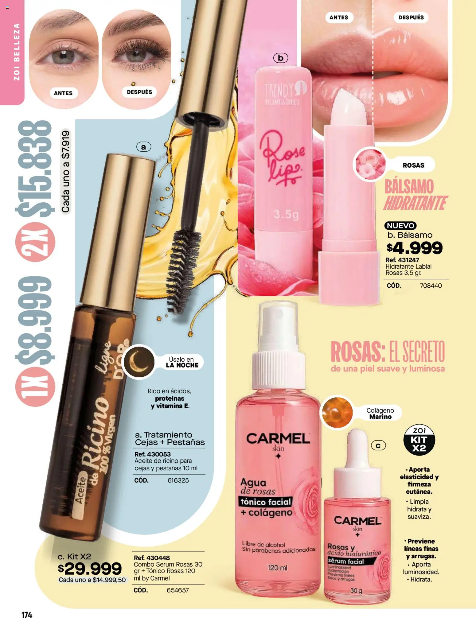 Carmel revista - valida desde el 01.05.2026 | Página: 178 | Productos: Agua, Bálsamo, Serum, Aceite