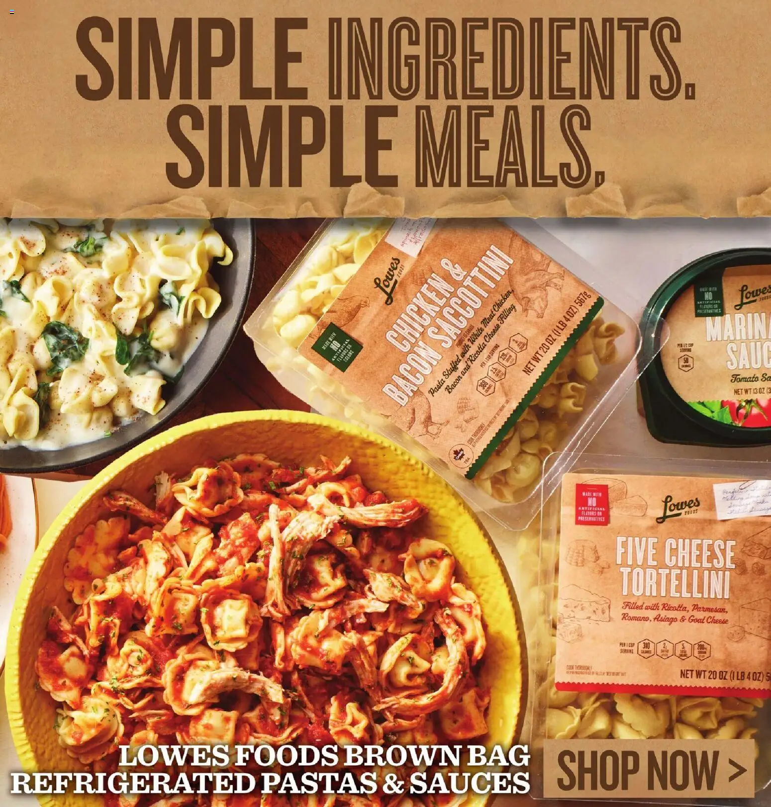Lowes Foods Weekly Ad - valid from 12.11.2025 | Page: 7 | Products: Cheese, Pasta, Cap, Date