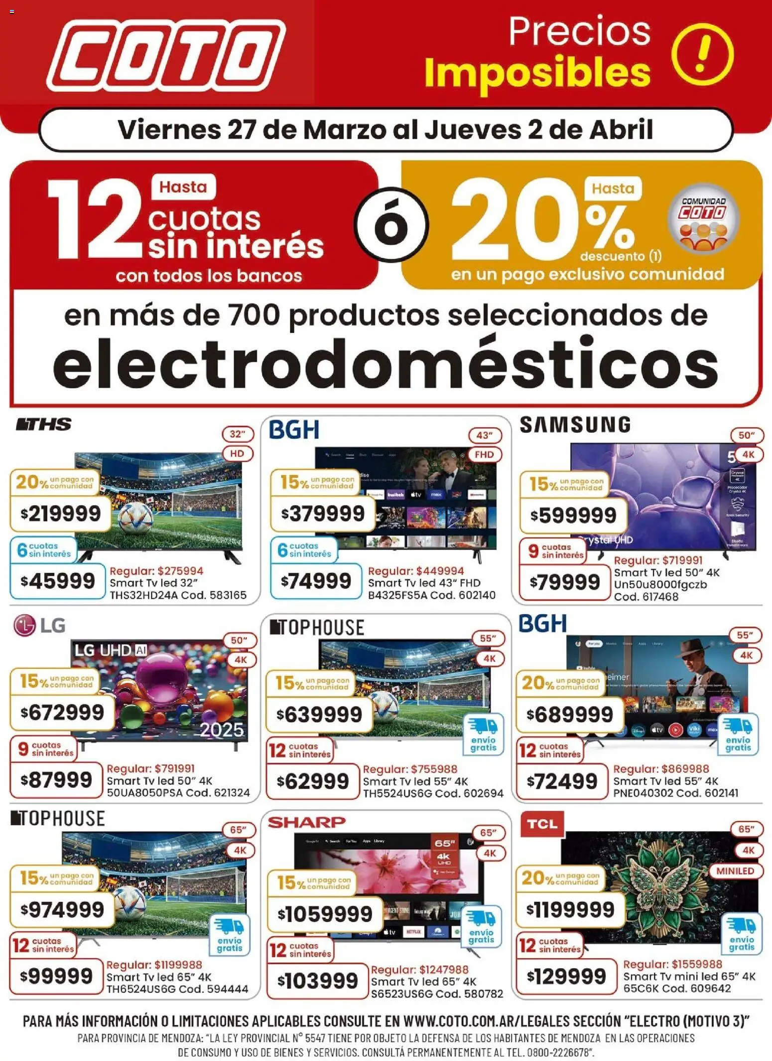 Coto - Electro Motivo A │ válido desde el 27.03.2026 | Página: 1