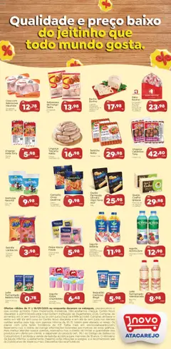 Novo Atacarejo Folheto - válido de 17.09.2025 | Página: 2 | Produtos: Goiaba, Manteiga, Iogurte, Sal
