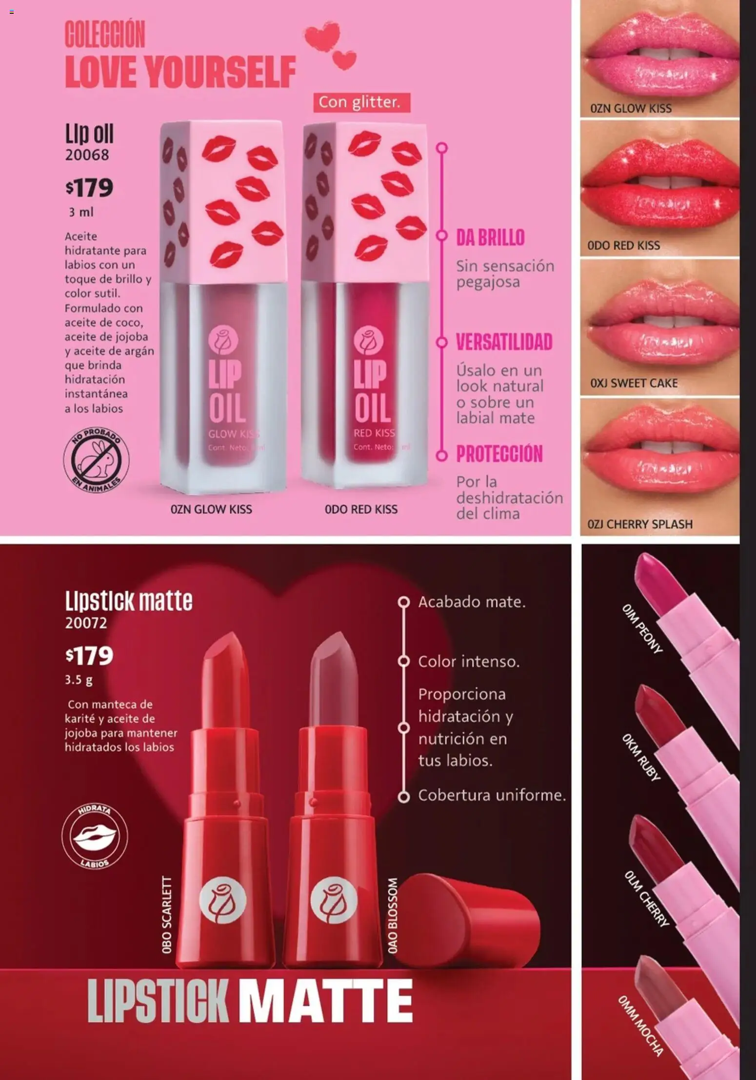 Nuevas ofertas de Ilusión válidas en toda la República Mexicana desde el 01.03.2026. ¡Encuentra las mejores ofertas en Ilusión catálogo Primavera! | Página: 257 | Productos: Brillo, Aceite, Mate, Sobre