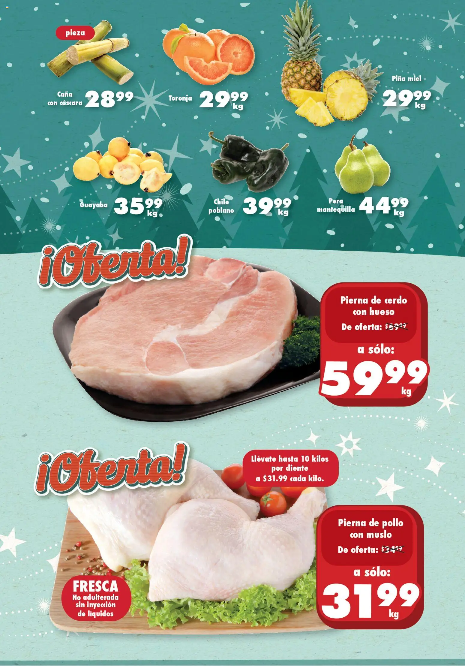 Nuevas ofertas de S-Mart válidas en toda la República Mexicana desde el 18.11.2025. ¡Encuentra las mejores ofertas en S-Mart folleto! | Página: 2 | Productos: Pollo, Pera, Mantequilla, Cerdo