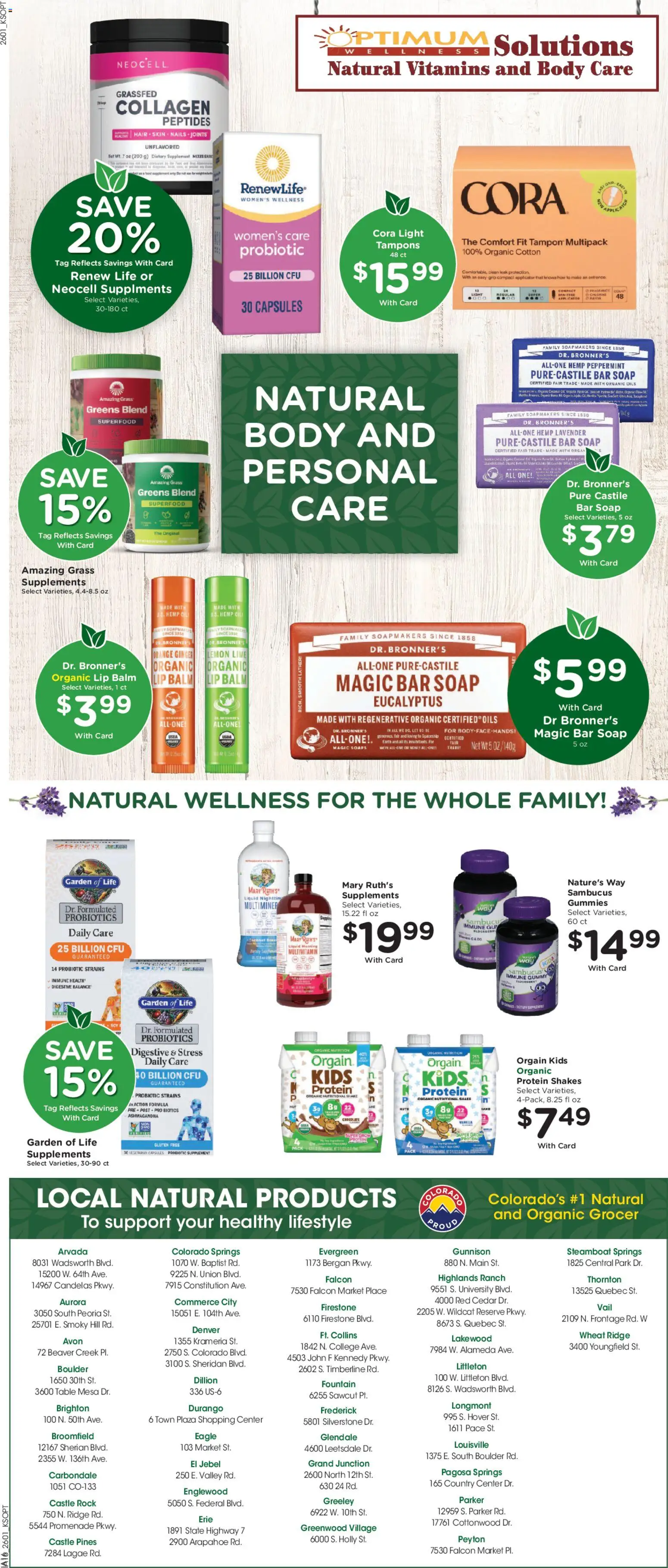 King Soopers Weekly Ad - valid from 04.02.2026 | Page: 10 | Products: Multivitamin, Ridge, Soap, Greens