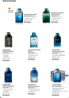 Natura - Ciclo 01/2026 - Pré-Visualização do folheto da loja Natura, válido de 26.12.2025 | Página: 24 | Produtos: Desodorante, Necessaire