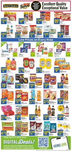 Homeland Weekly Ad - valid from 16.07.2025 | Page: 3 | Products: Corn, Cat Food, Butter, Chocolate