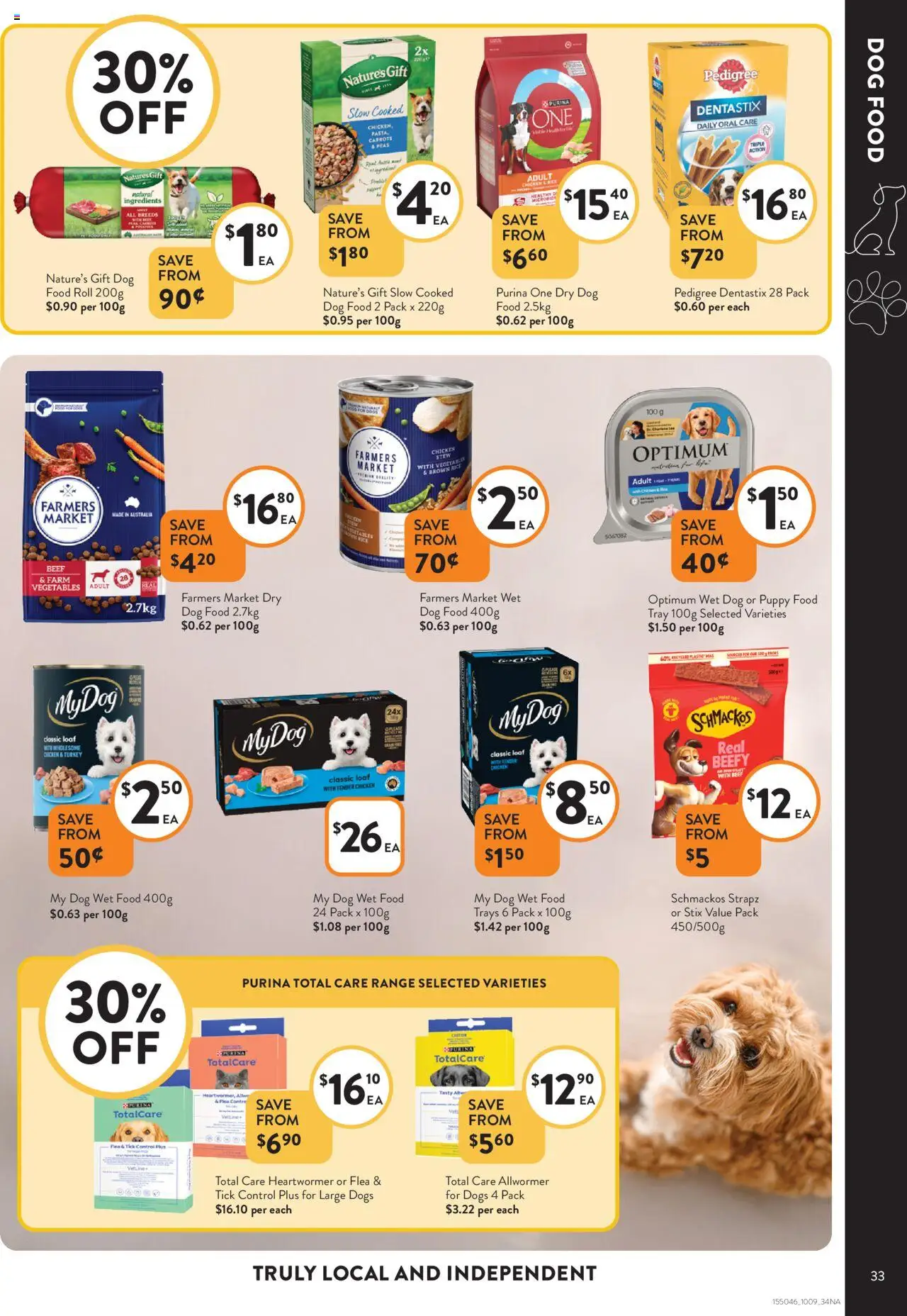 Foodworks catalogue - valid from 10.09.2025 | Page: 33 | Products: Beef, Dog food, Carrots, Turkey