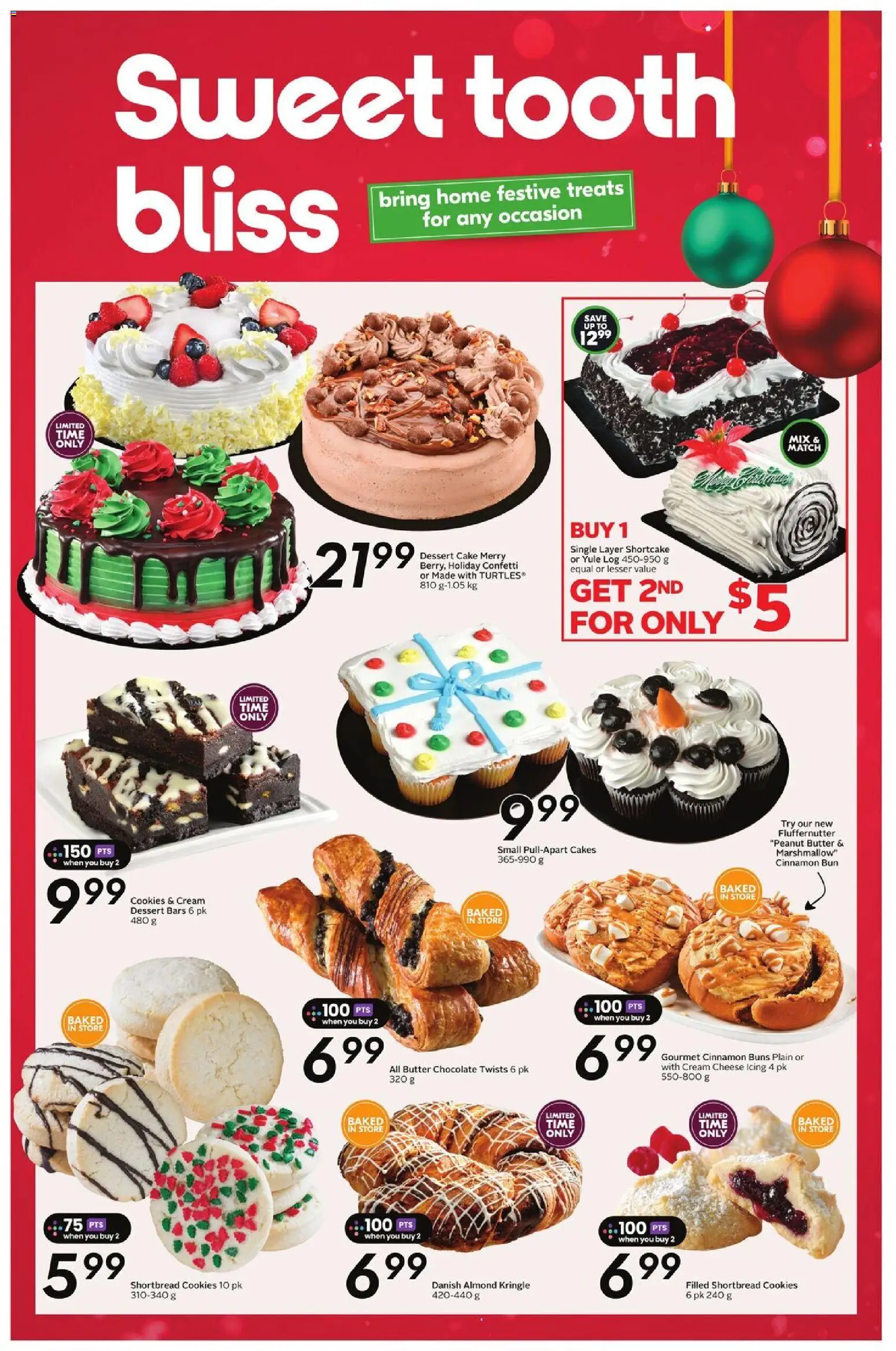 Sobeys flyer valid from 27.11.2025 | Page: 18 | Products: Cream, Butter, Cheese, Chocolate