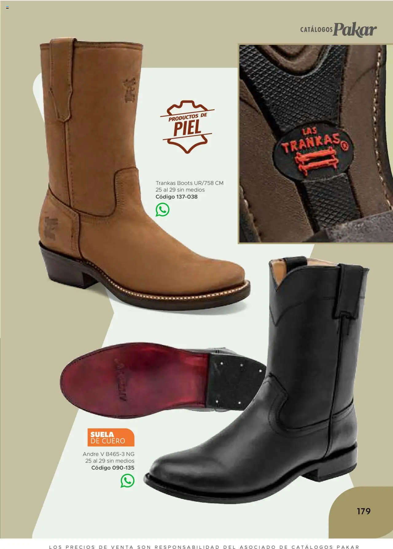 Nuevas ofertas de SC Pakar válidas en toda la República Mexicana desde el 24.07.2025. ¡Encuentra las mejores ofertas en SC Pakar - Catálogo Hombre otoño / invierno! | Página: 179