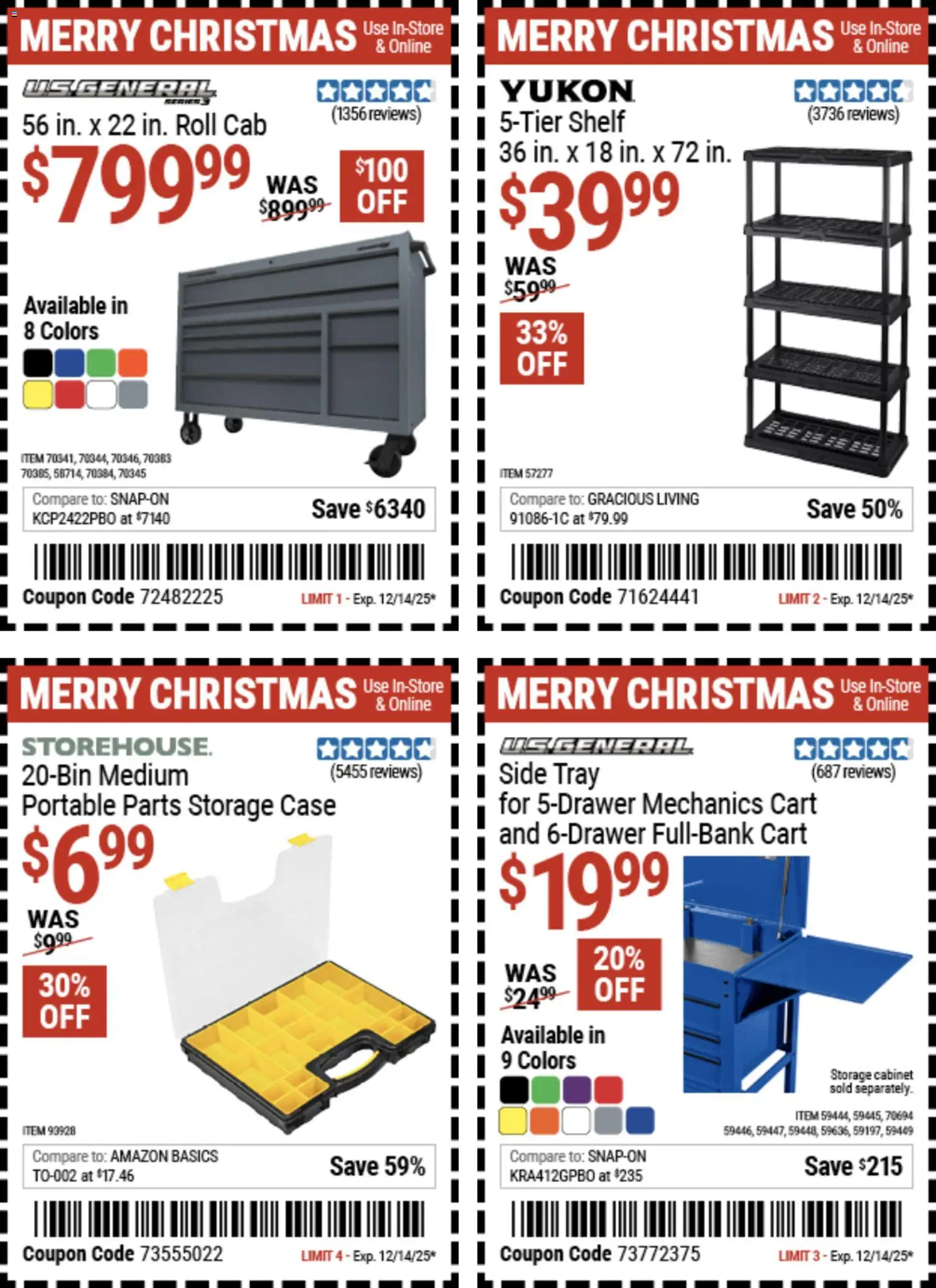 Harbor Freight Christmas Coupon Deals - valid from 02.12.2025 | Page: 6