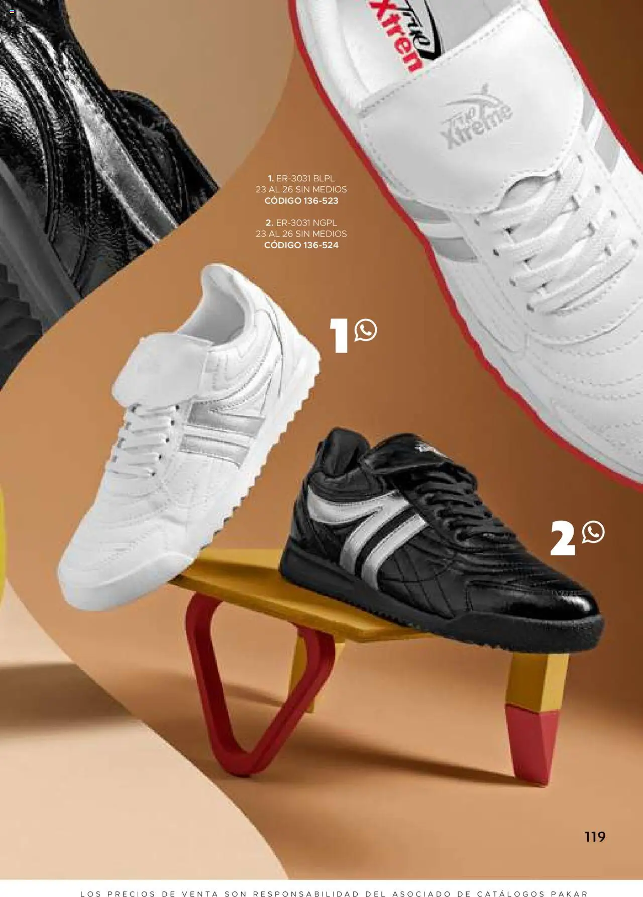 Nuevas ofertas de SC Pakar válidas en toda la República Mexicana desde el 24.07.2025. ¡Encuentra las mejores ofertas en SC Pakar - Catálogo Casual otoño / invierno! | Página: 119