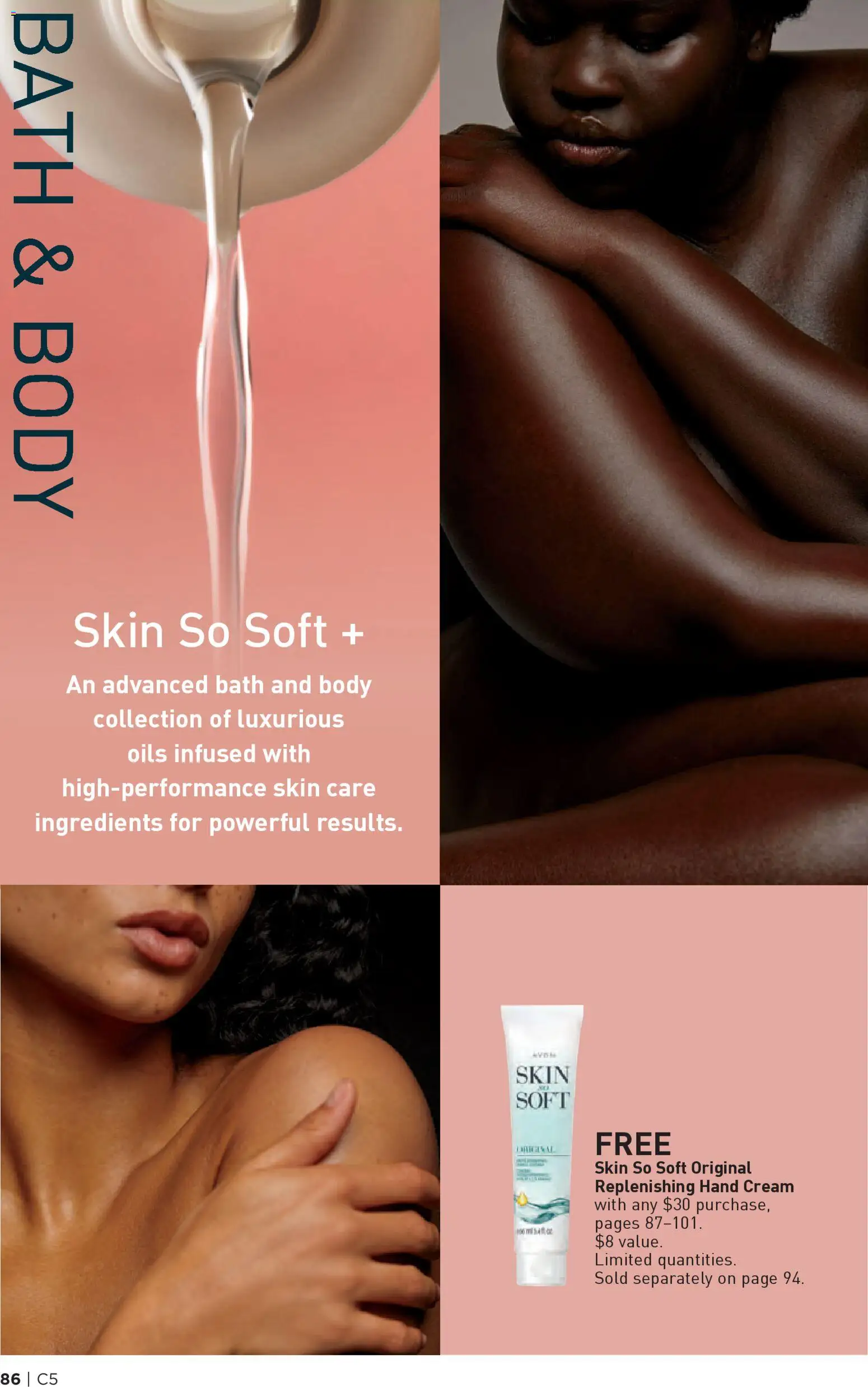 Avon Brochure - valid from 25.02.2026 | Page: 86 | Products: Bath, Hand cream, Cream