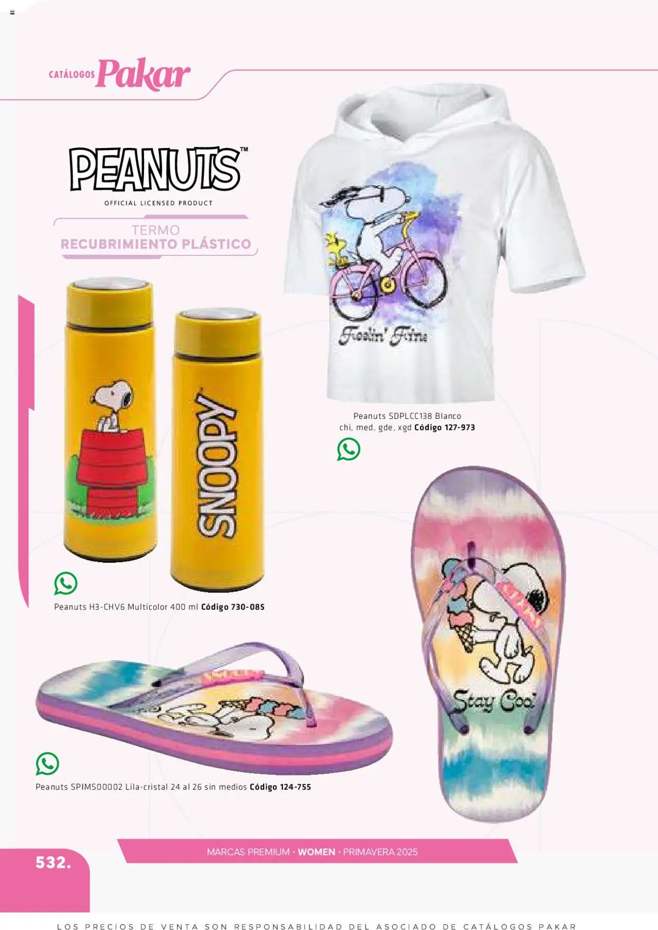 Nuevas ofertas de SC Pakar válidas en toda la República Mexicana desde el 06.03.2025. ¡Encuentra las mejores ofertas en SC Pakar catálogo Women! | Página: 532 | Productos: Termo