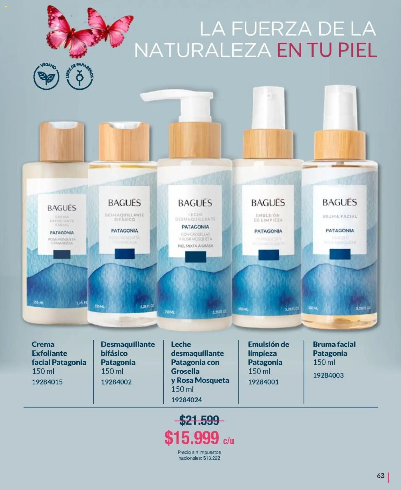 Bagués - Catálogo │ válido desde el 09.02.2026 | Página: 63 | Productos: Desmaquillante, Emulsión, Bruma, Crema