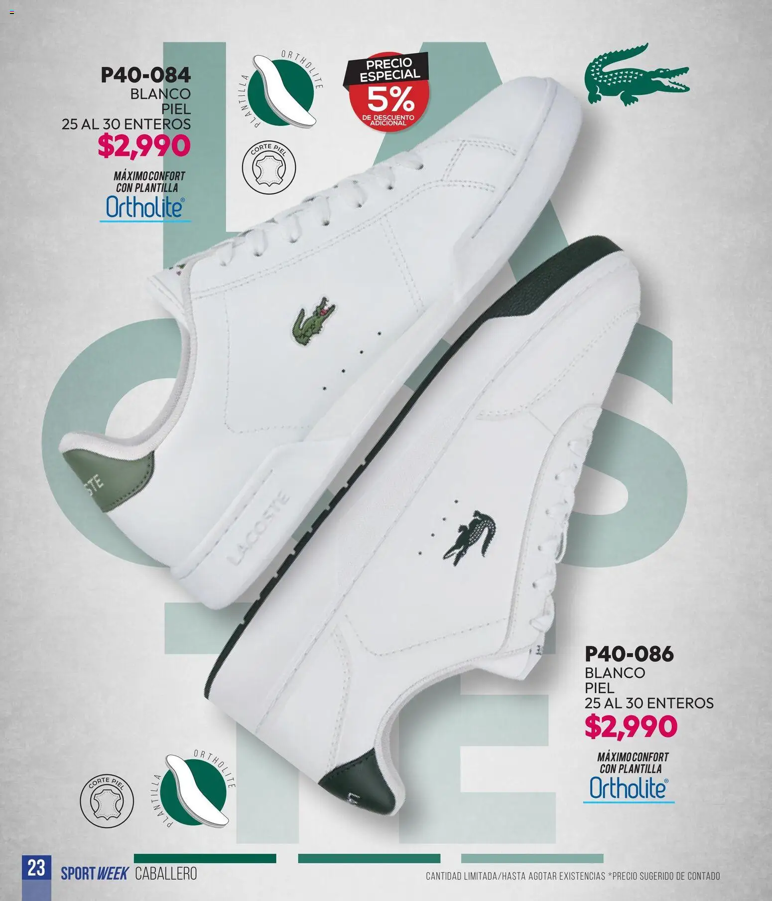 Nuevas ofertas de Cklass válidas en toda la República Mexicana desde el 28.04.2026. ¡Encuentra las mejores ofertas en Cklass catálogo Sportweek! | Página: 138