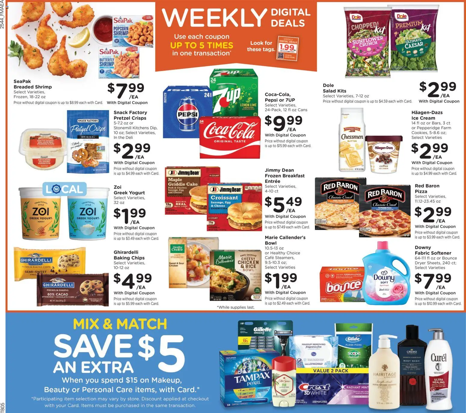 Fred Meyer Weekly Ad - valid from 03.12.2025 | Page: 2 | Products: Biotin, Cheese, Chocolate, Lemon